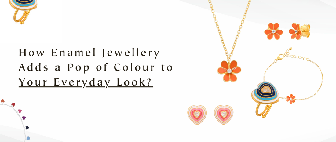 How Enamel Jewellery Adds a Pop of Colour to Your Everyday Look?