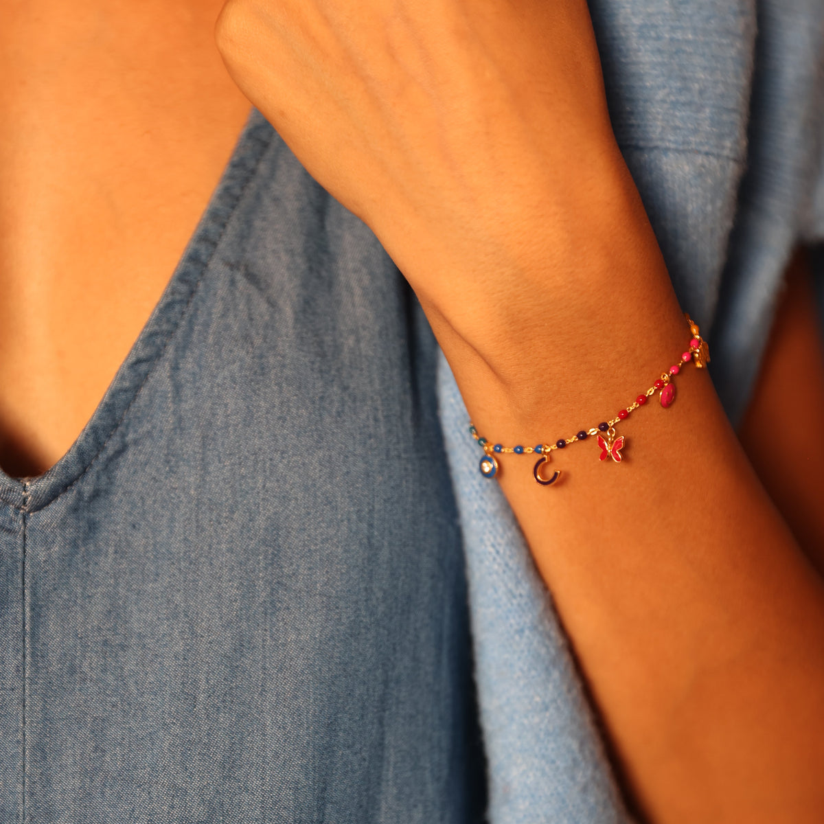 Multi Charm Bracelet