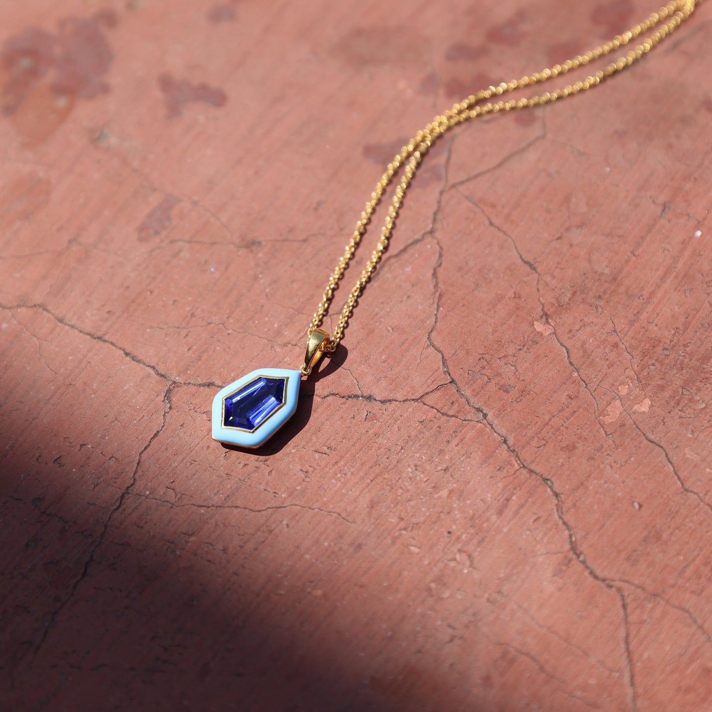 Hexa Gemstone Pendant