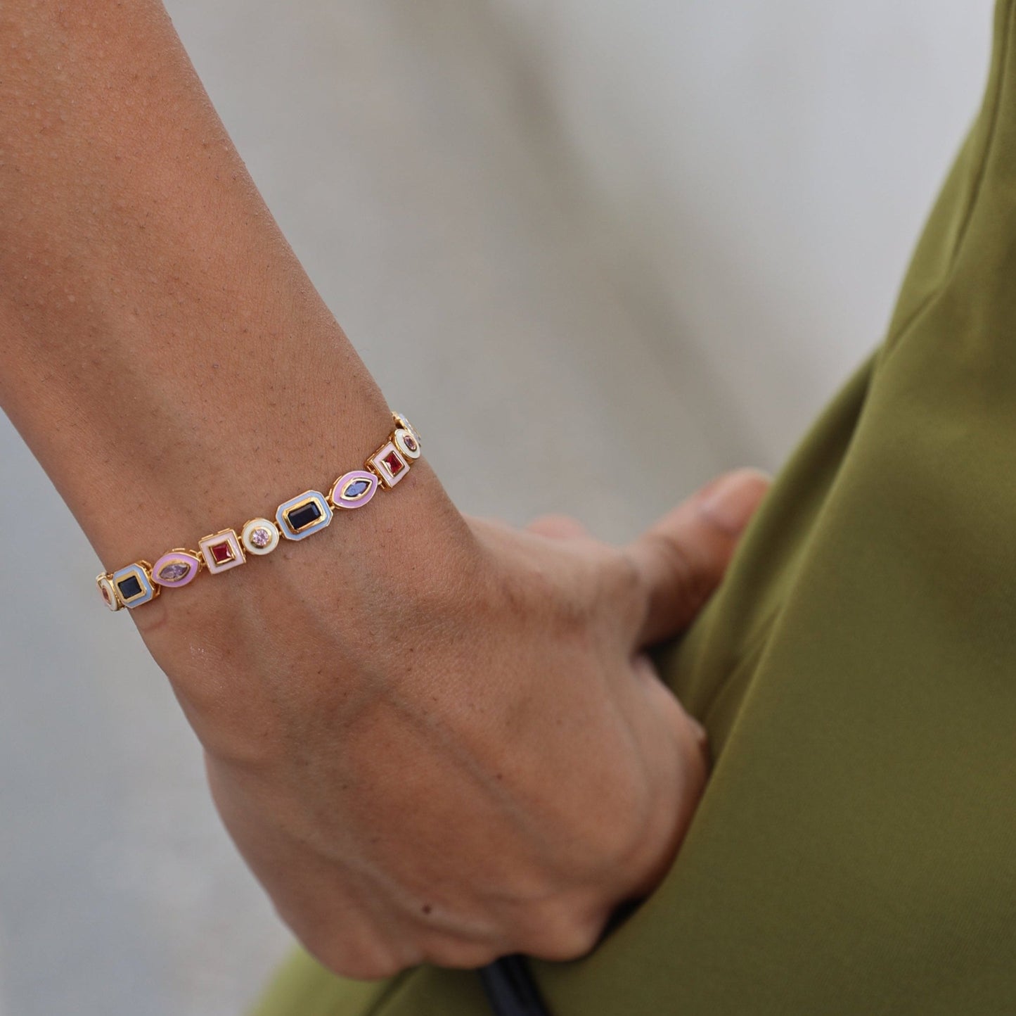 Shyla Tennis Bracelet