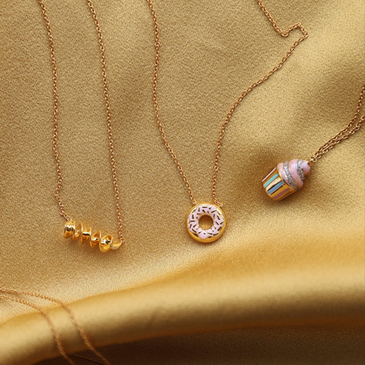 Cupcake Necklace