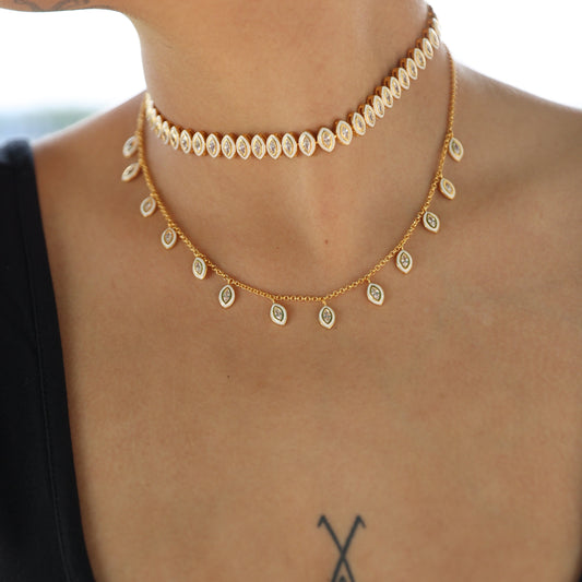 Remi Necklace - White