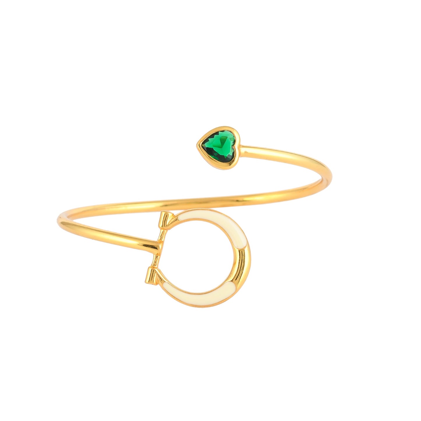VIOLET Horse Shoe Bangle