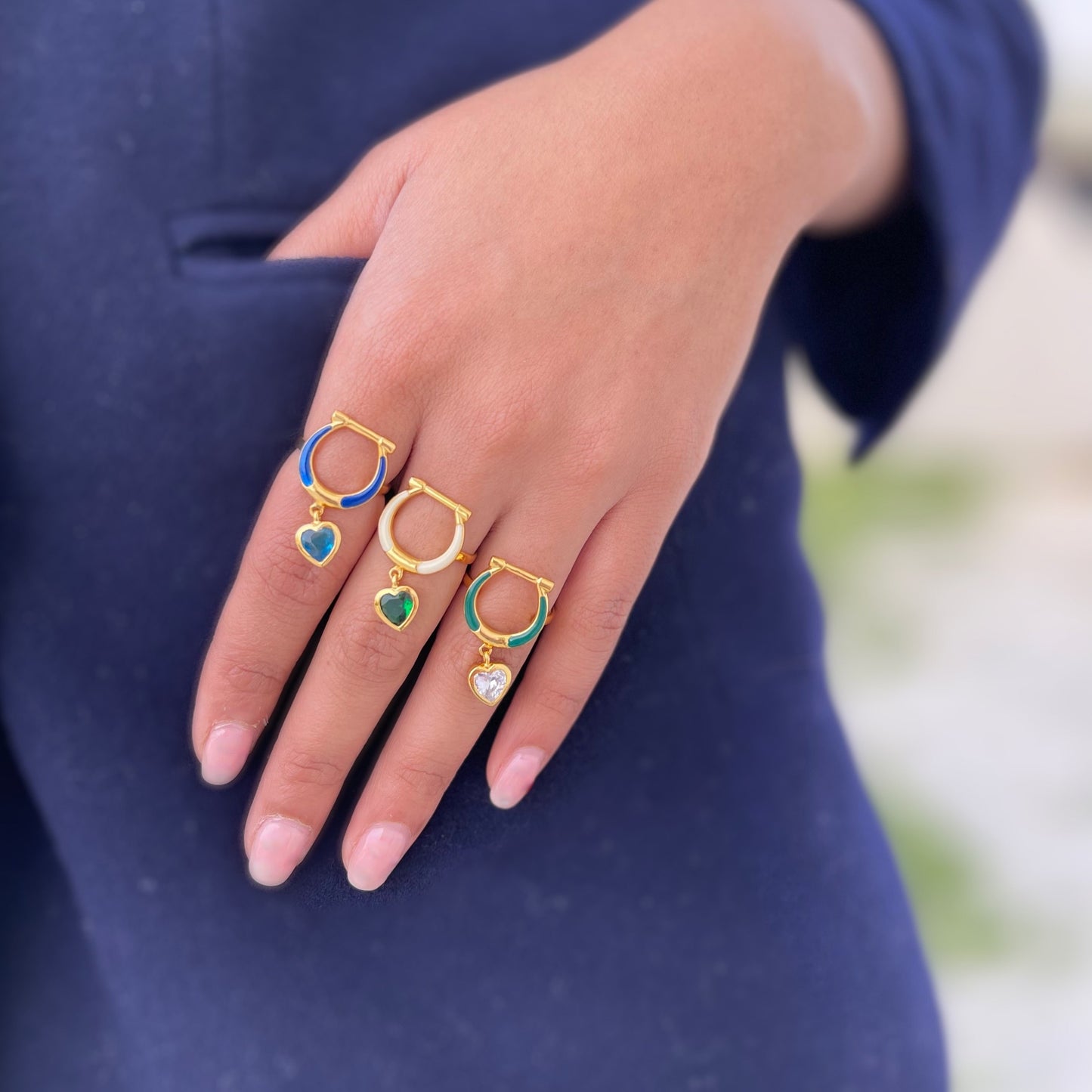 ROSANNA Horse Shoe Ring