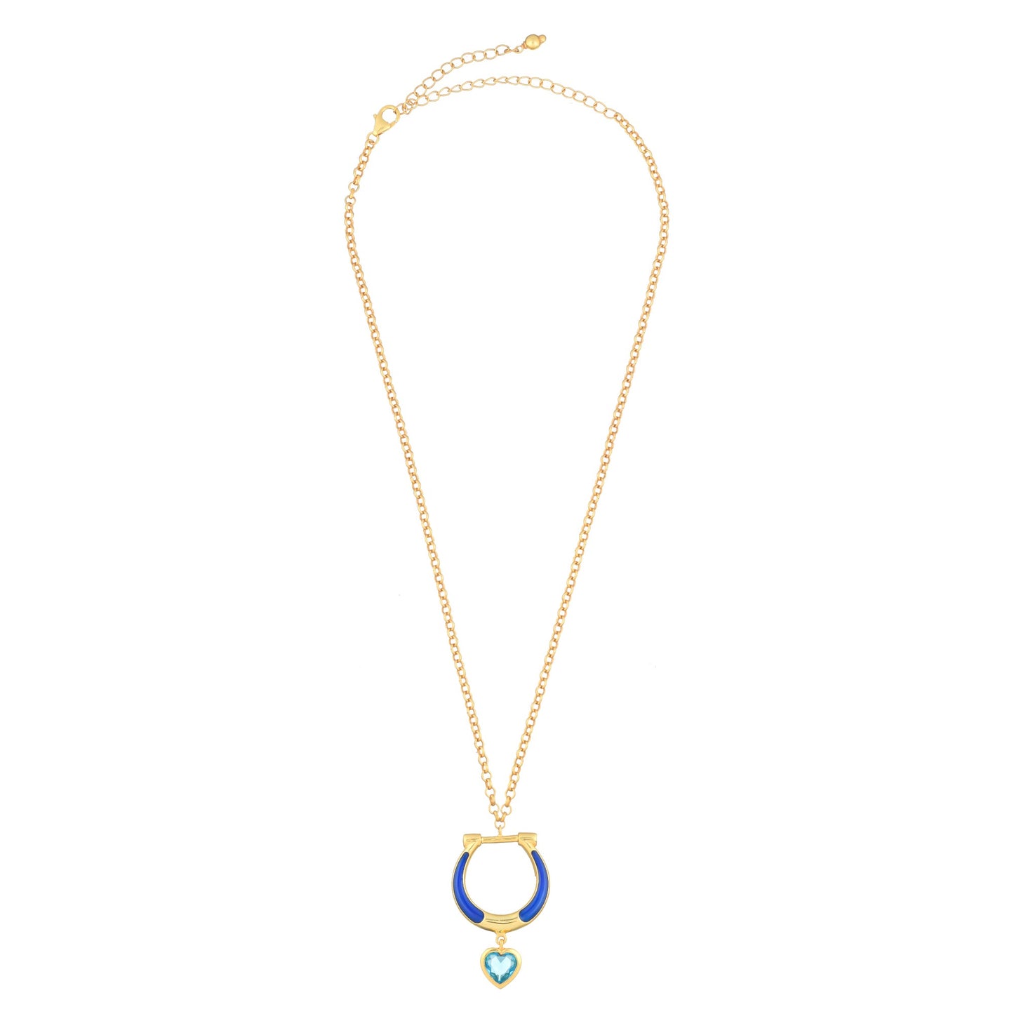 CHLOE Reversible Horse Shoe Pendant - Classic