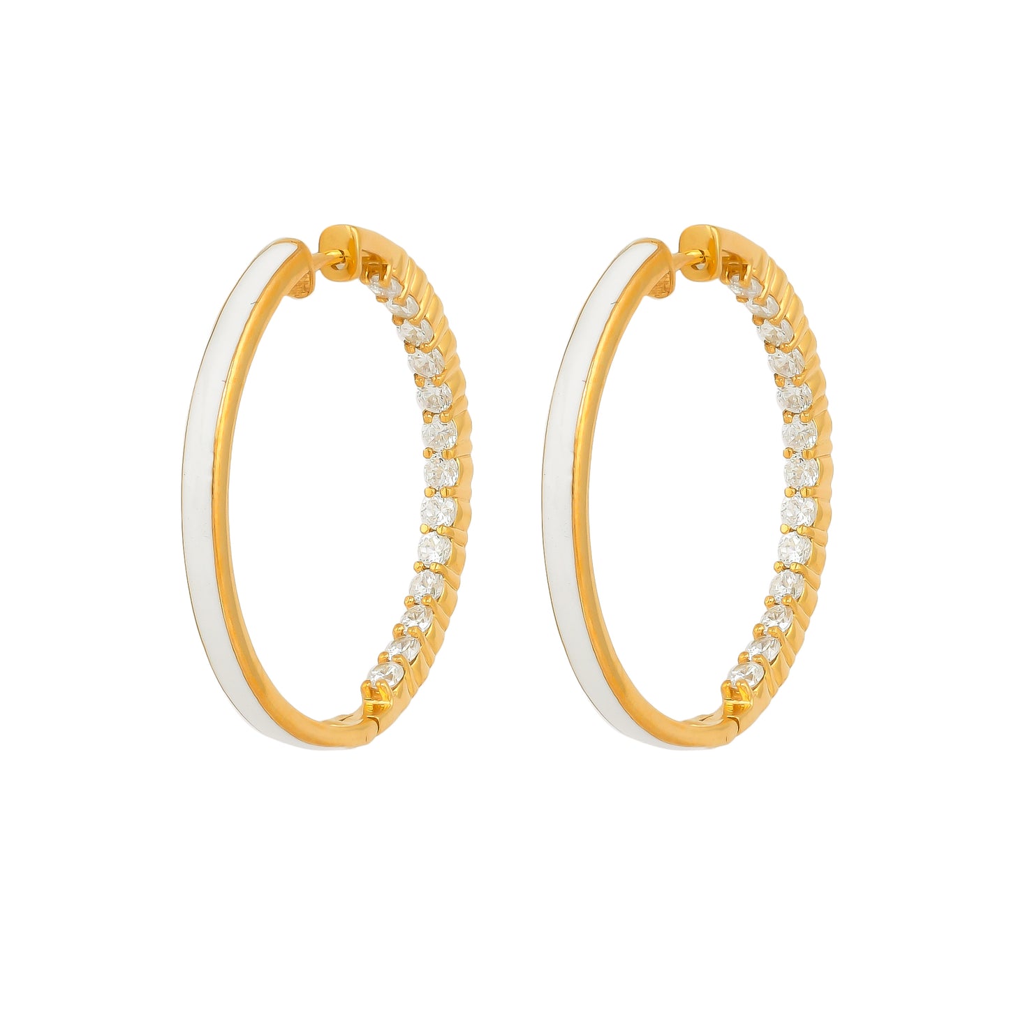 Hermia Hoops - Ivory