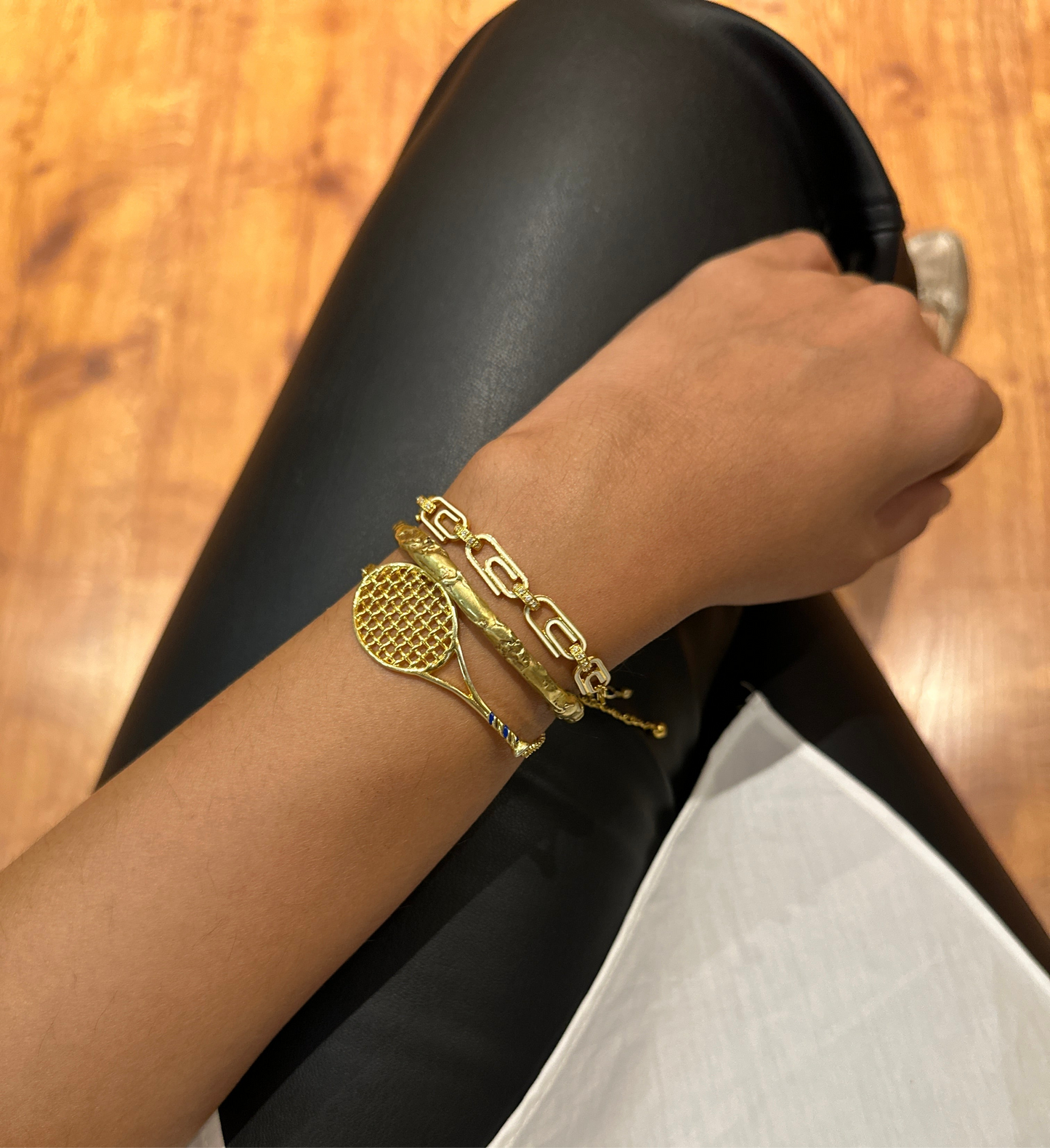 Paper Clip Bracelet