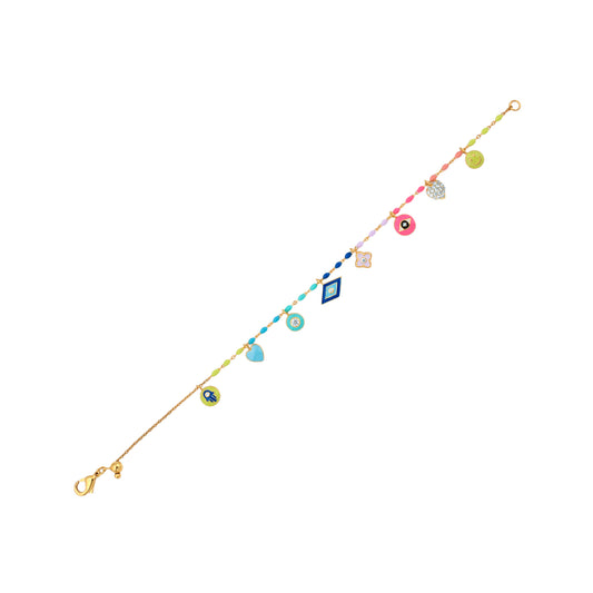 Multi Charm Bracelet