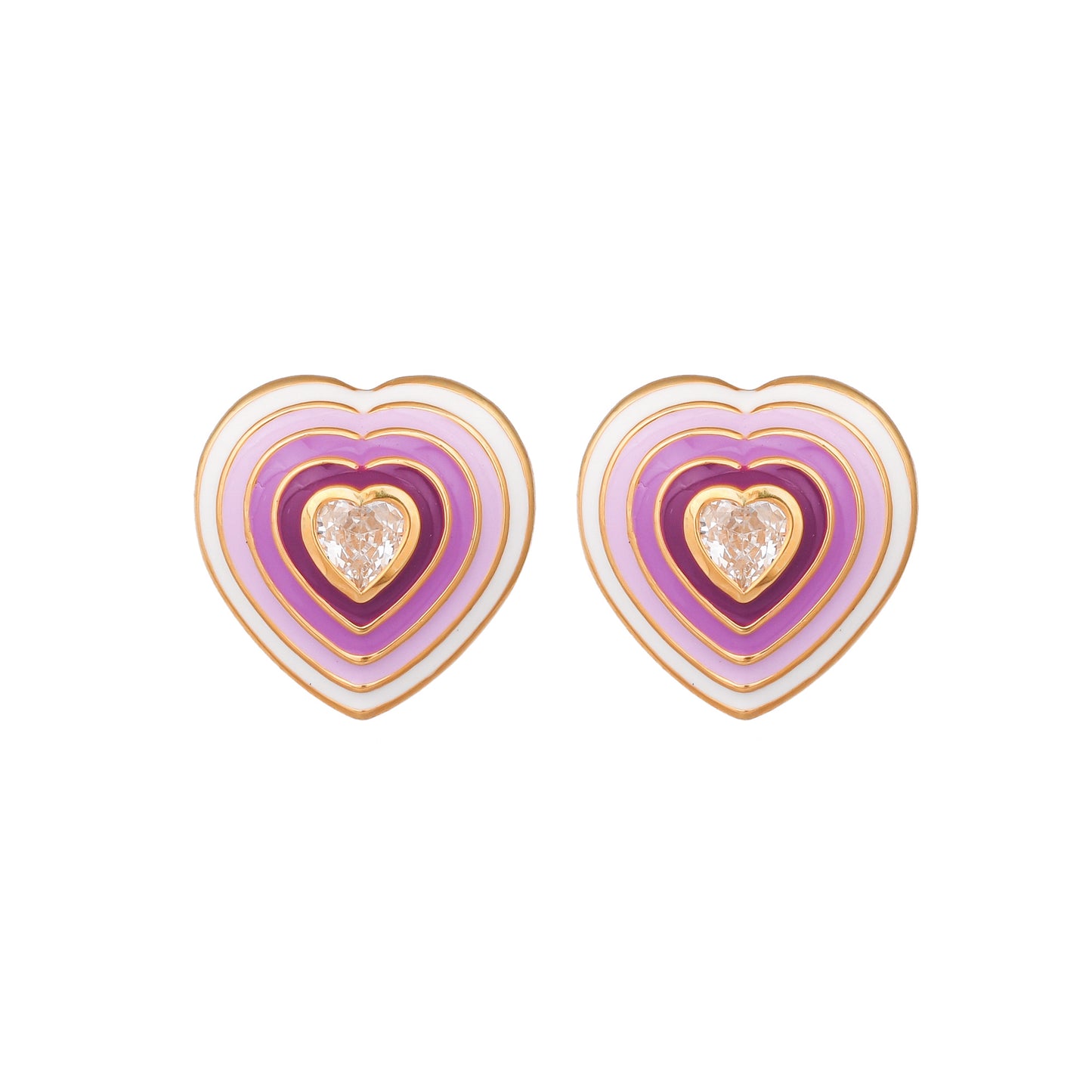 Bianca Pop Heart Earrings