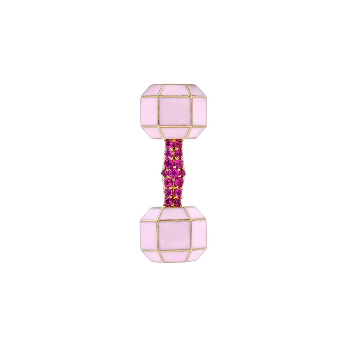 Dumbbell Charm