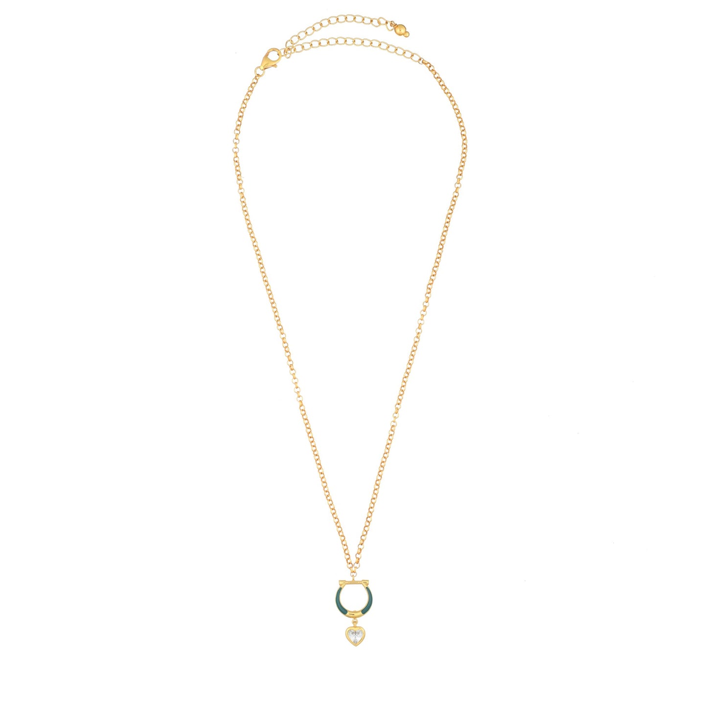 DAVINA Reversible Horse Shoe Pendant - Mini