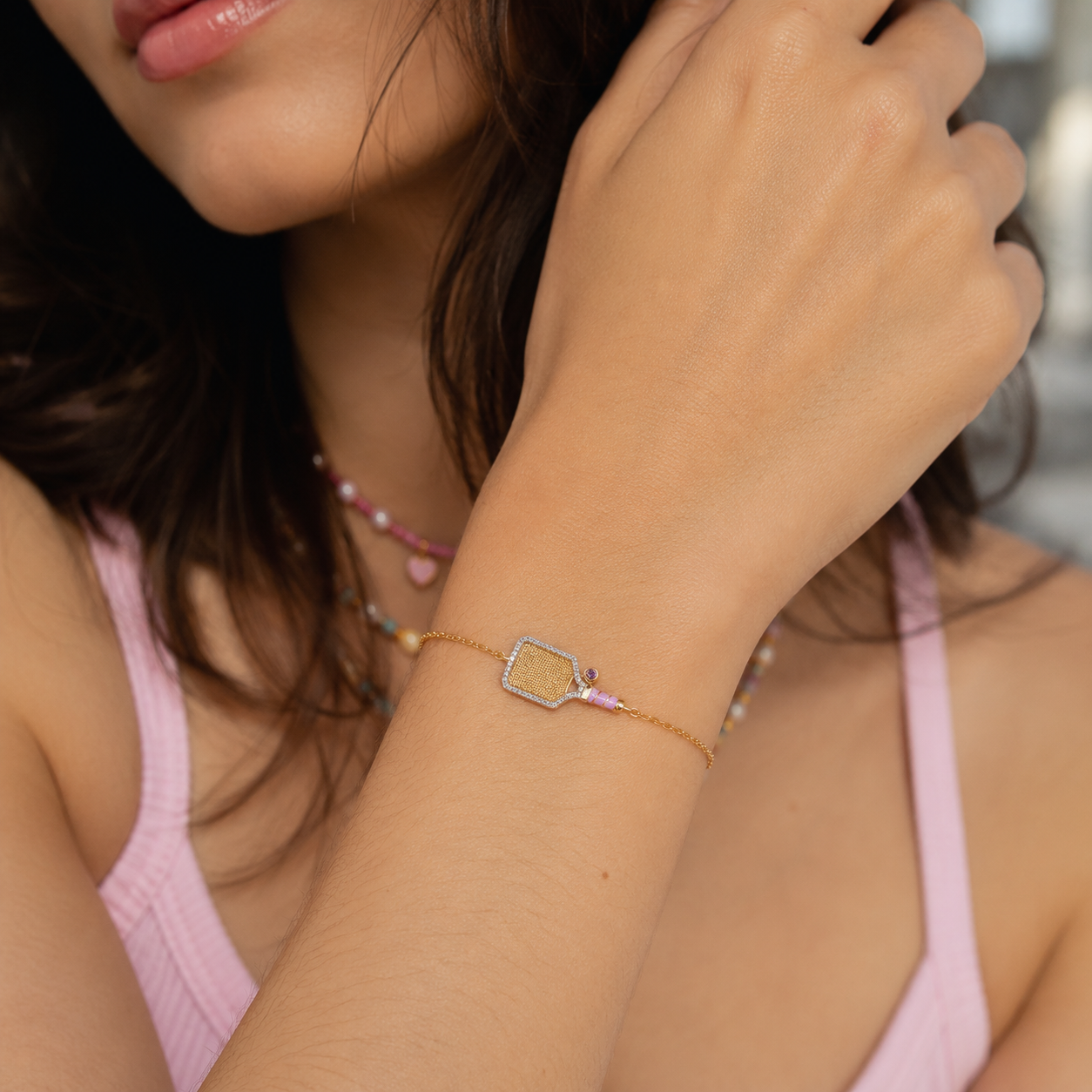 Pickleball Racket Bracelet