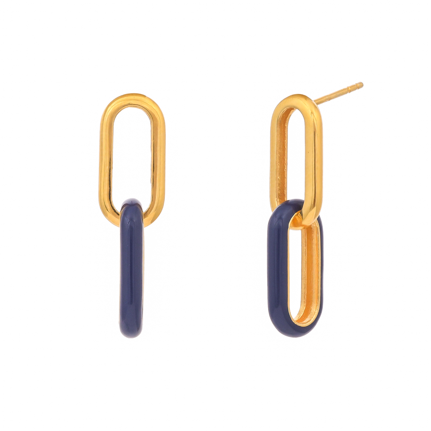 Nola Double Link Earrings