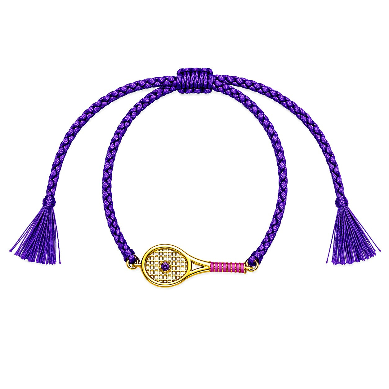 Tennis Racket Thread Bracelet