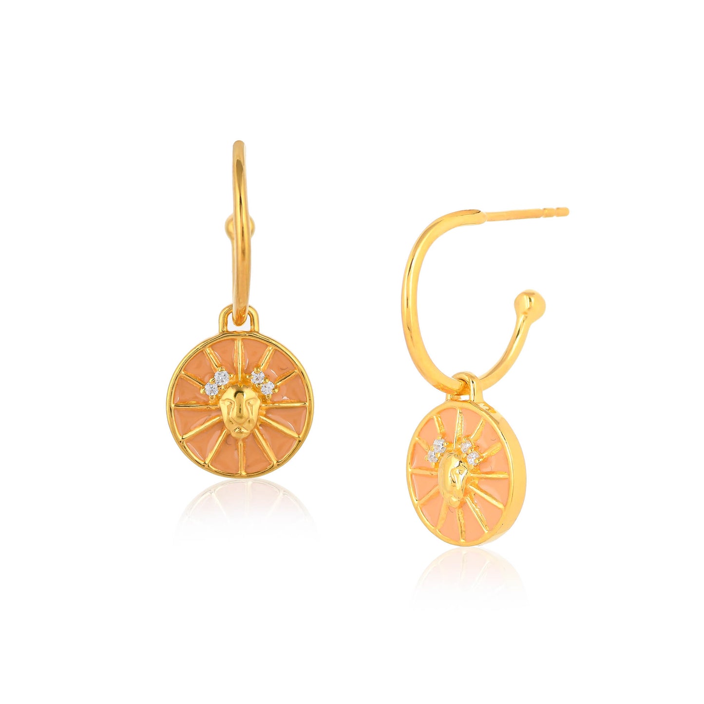 stylish daily wear gold earrings