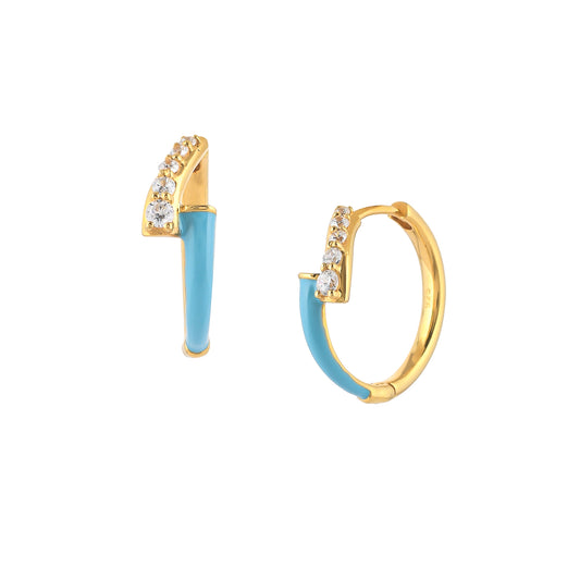 stylish daily wear gold earrings