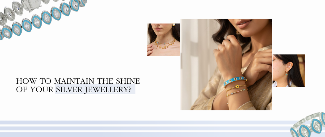 How to Maintain the Shine of Your Silver Jewellery?