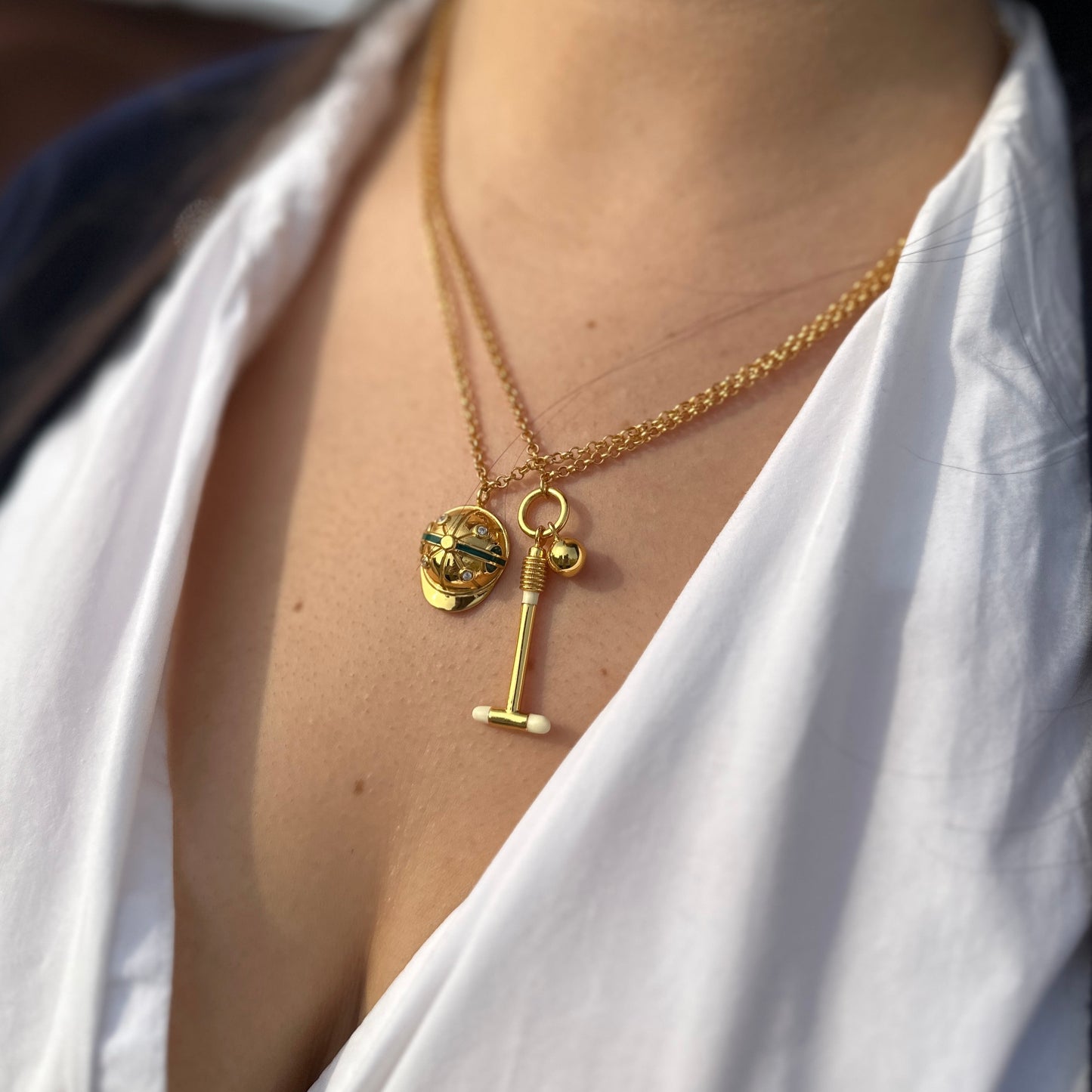 CHESCA Polo Stick Pendant