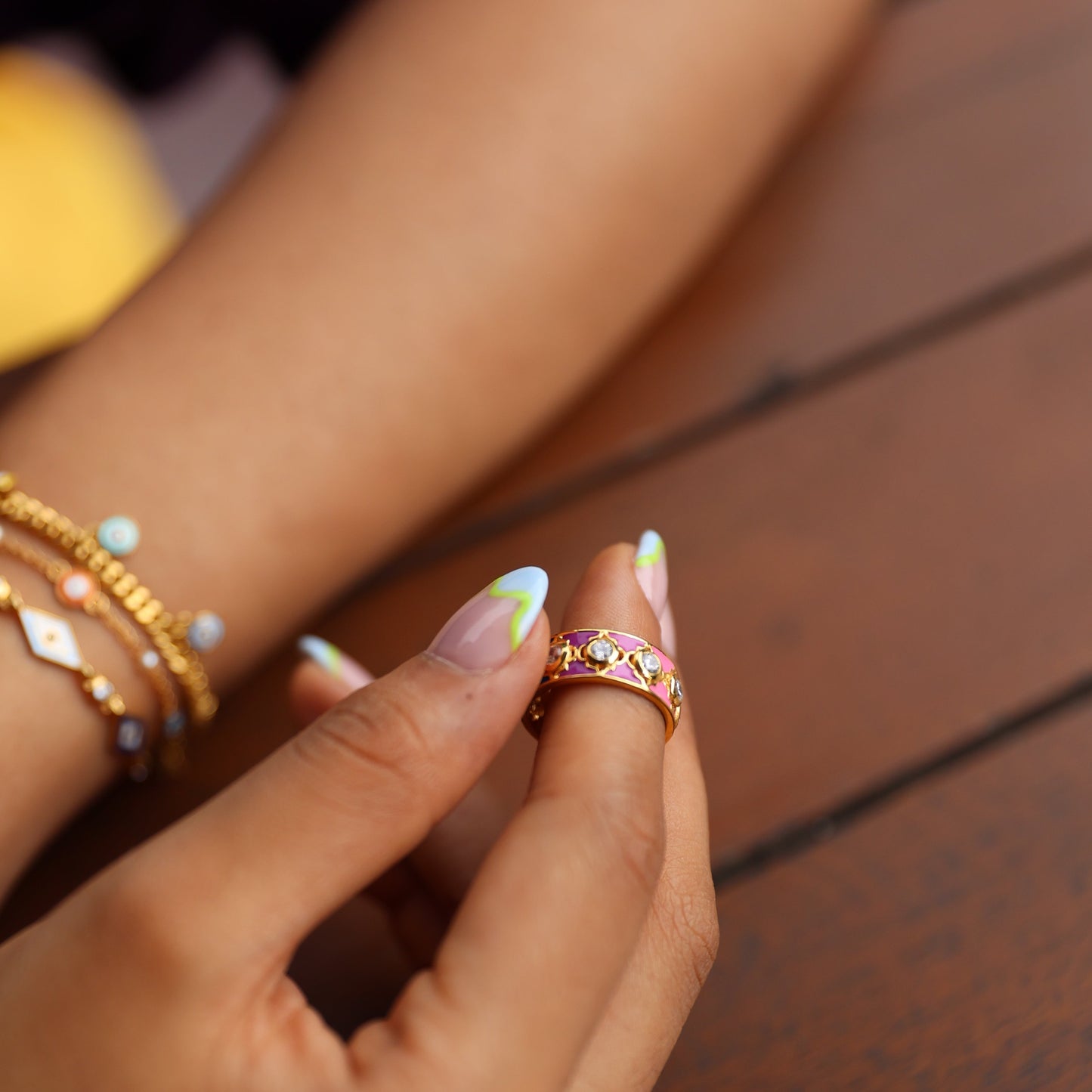 Rainbow Lara Ring