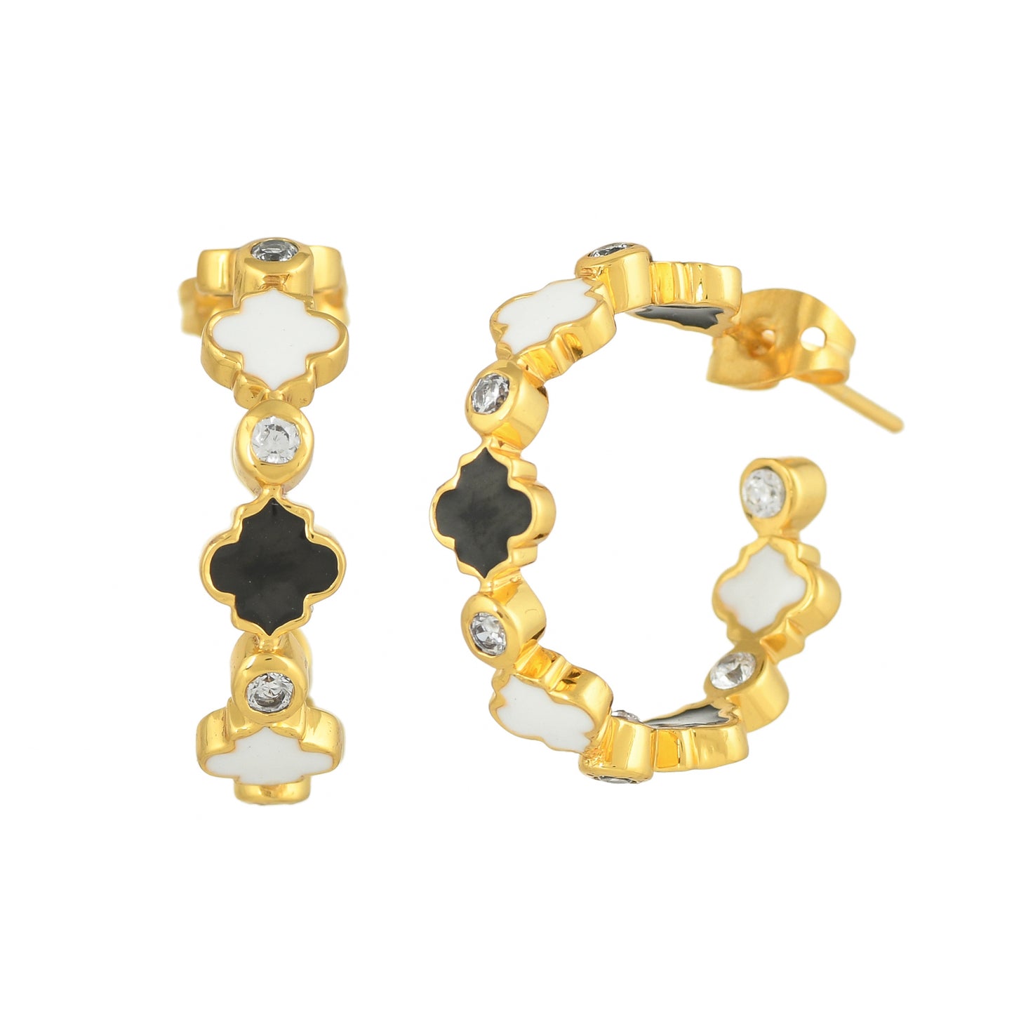 daily wear fancy gold earrings