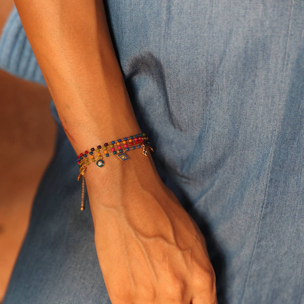 Multi Charm Bracelet