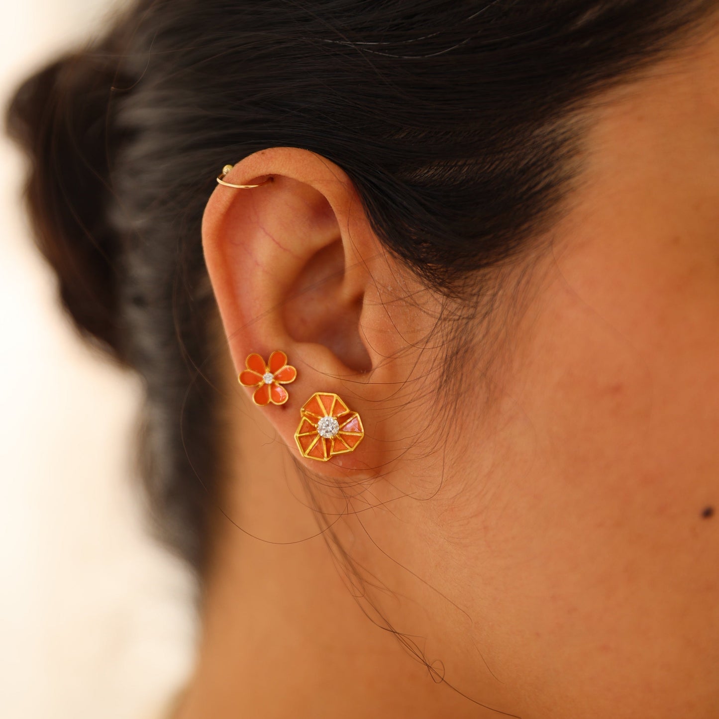 Irida Mini Bloom Studs