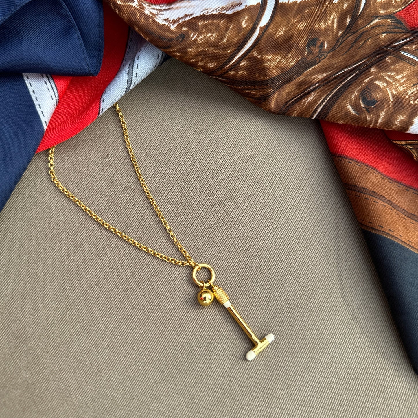 CHESCA Polo Stick Pendant