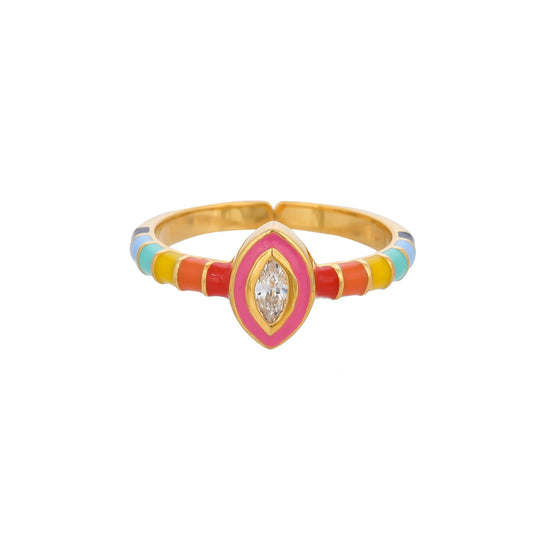 Rainbow Twizzler Candy Ring - Mini