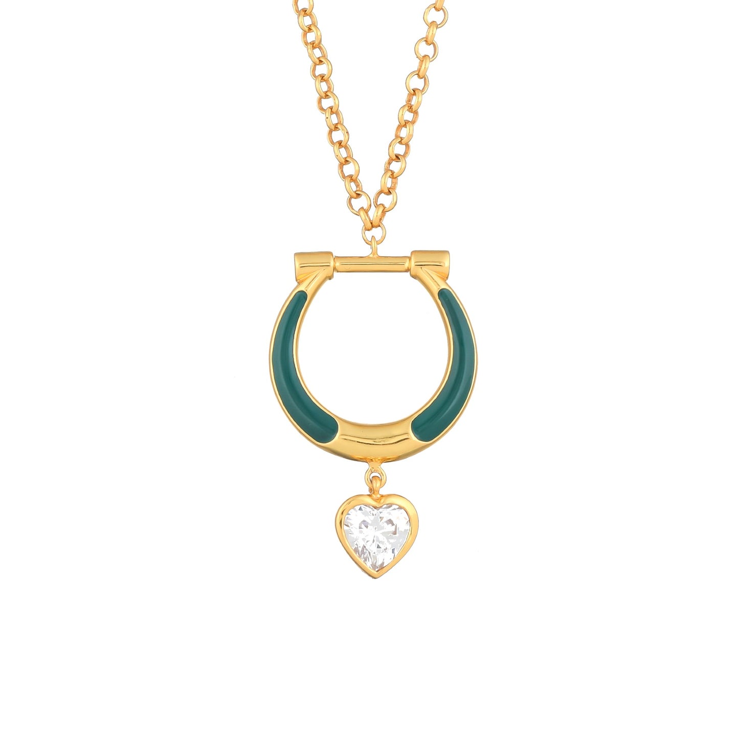 BAILEY Horse Shoe Pendant - Maxi