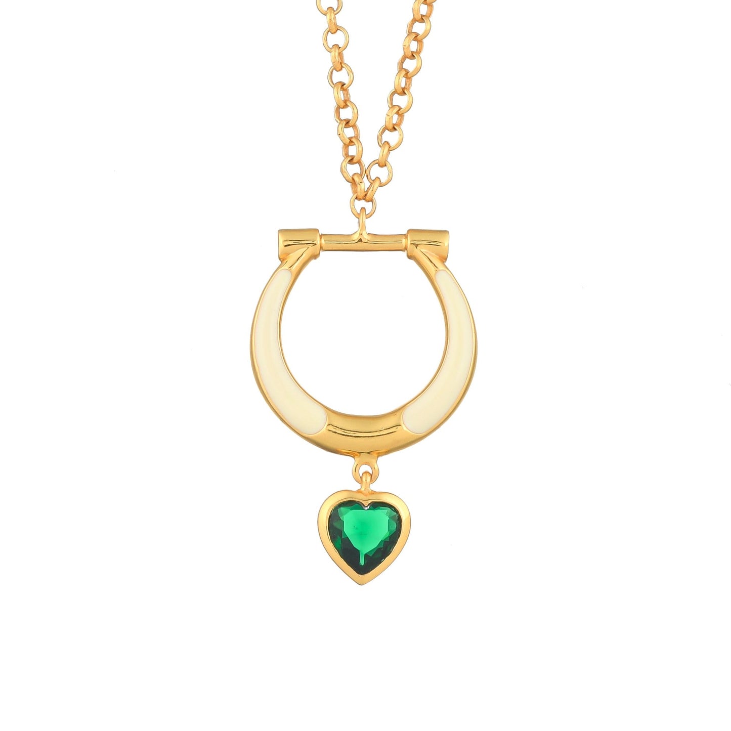 BAILEY Horse Shoe Pendant - Maxi