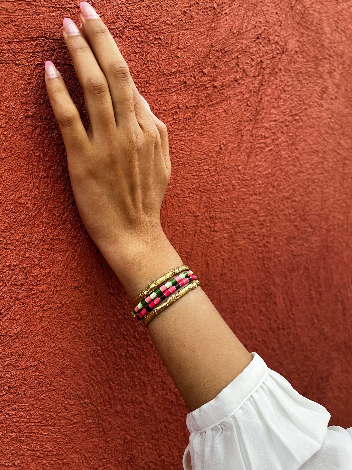 Lychee Pop Rock Candy Bracelet