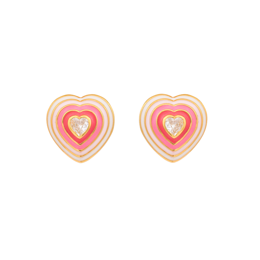 Bianca Pop Heart Earrings