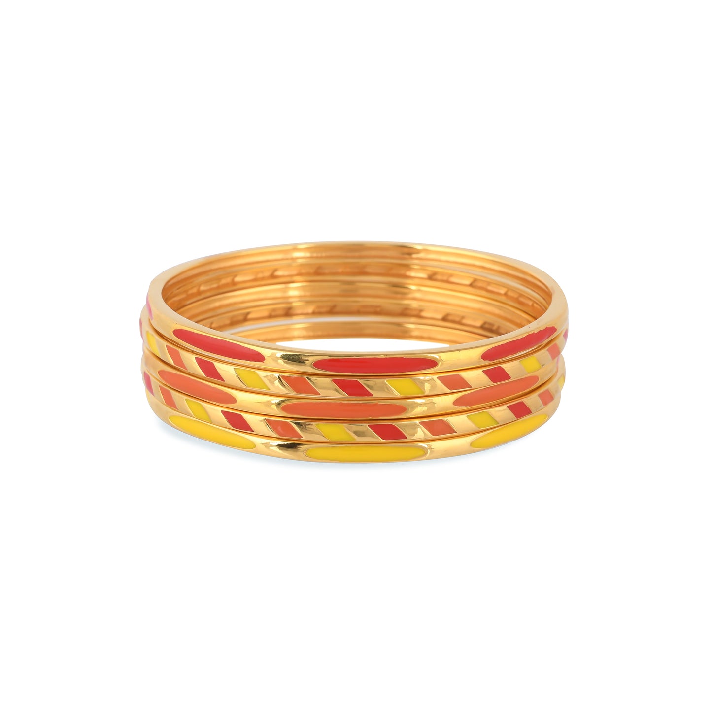 Sunset Bangle Stack