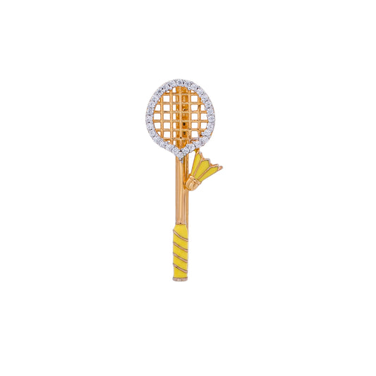 Badminton Racket Charm