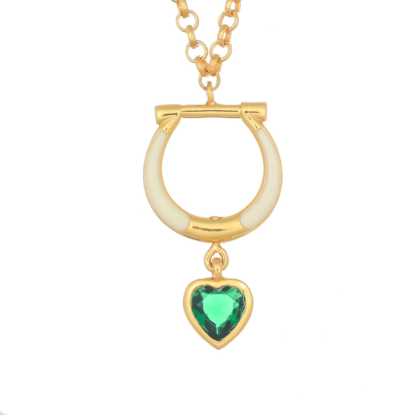 BAILEY Horse Shoe Pendant - Maxi