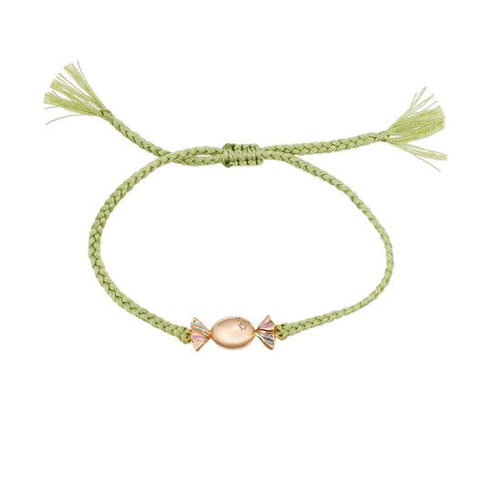 Butterscotch Thread Bracelet