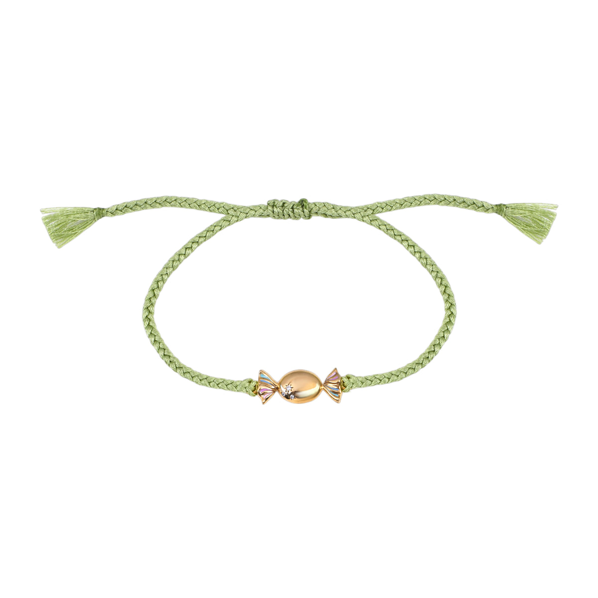 Butterscotch Thread Bracelet
