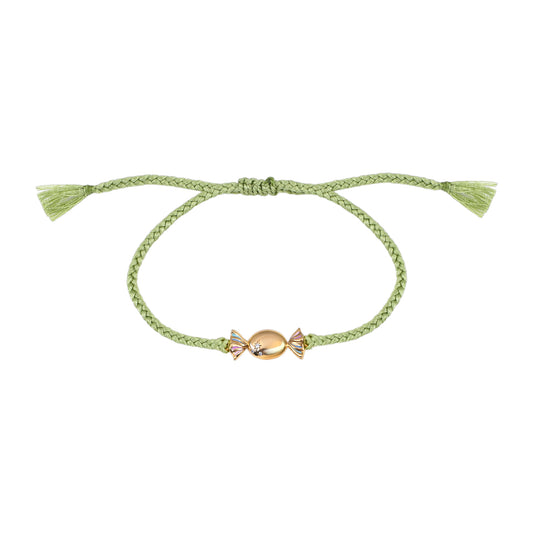 Butterscotch Thread Bracelet