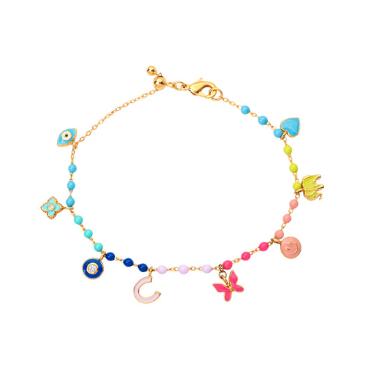 Multi Charm Bracelet