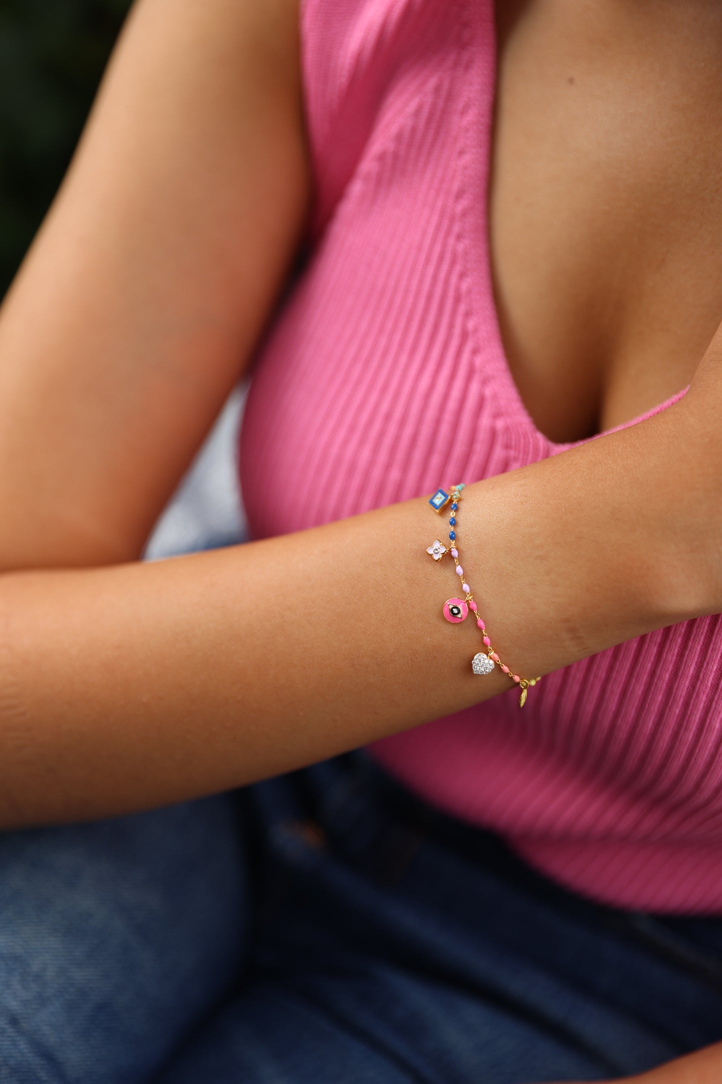 Multi Charm Bracelet