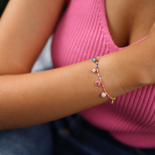 Multi Charm Bracelet