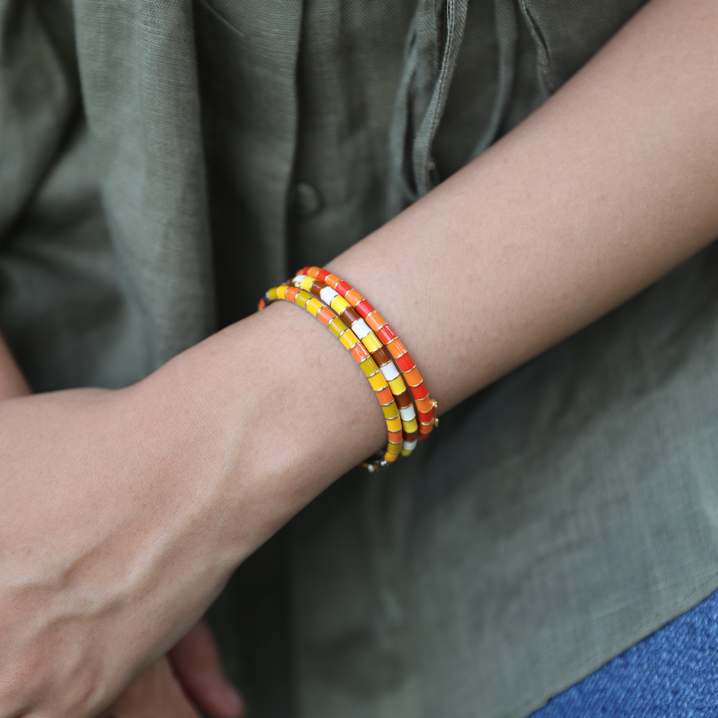 Piña Colada Twizzler Candy Bracelet