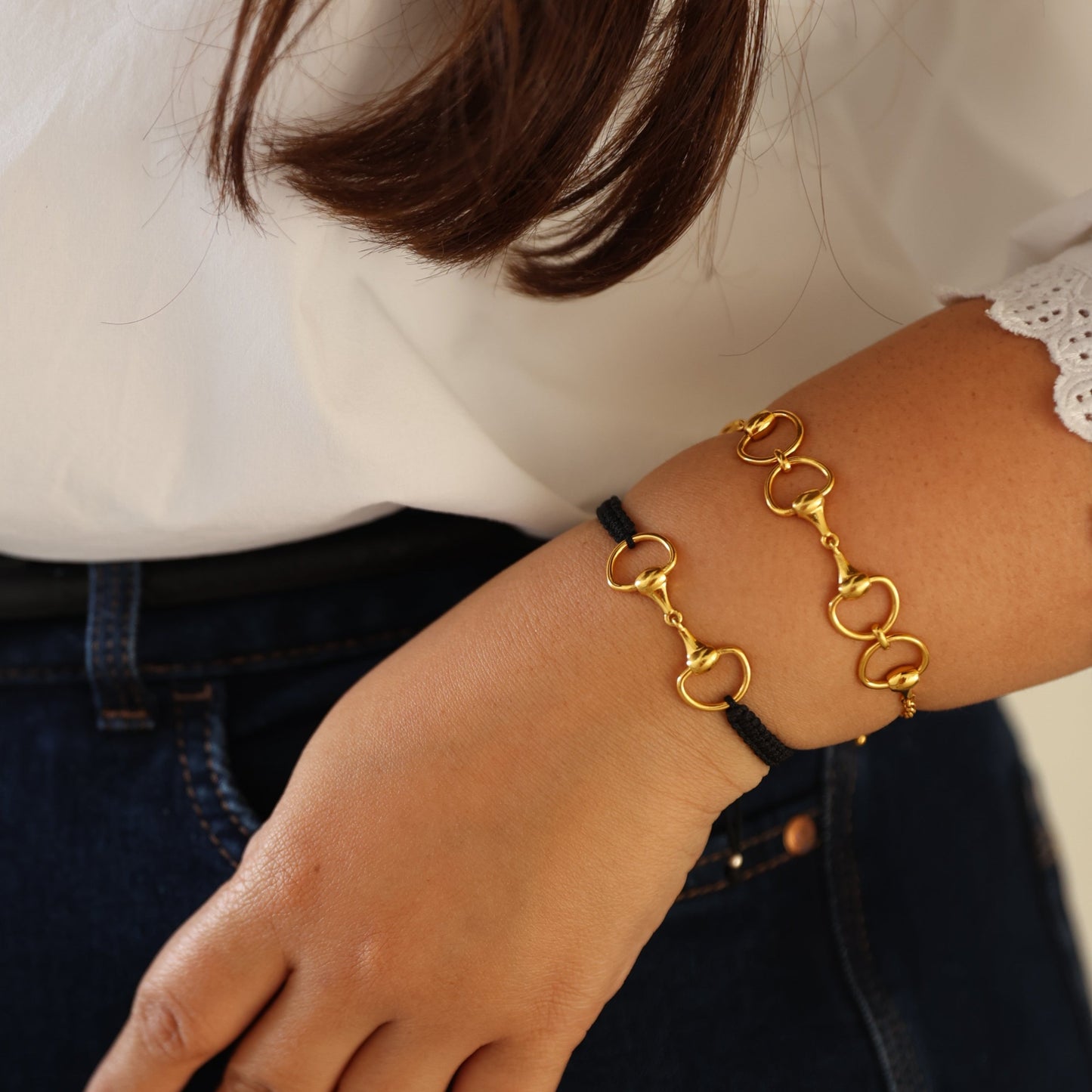 ELIZA Multi Snaffle Bracelet