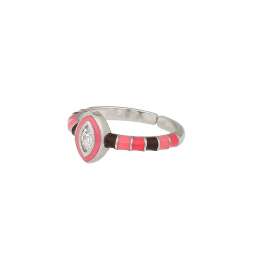 Lychee Pop Rock Candy Ring - Mini