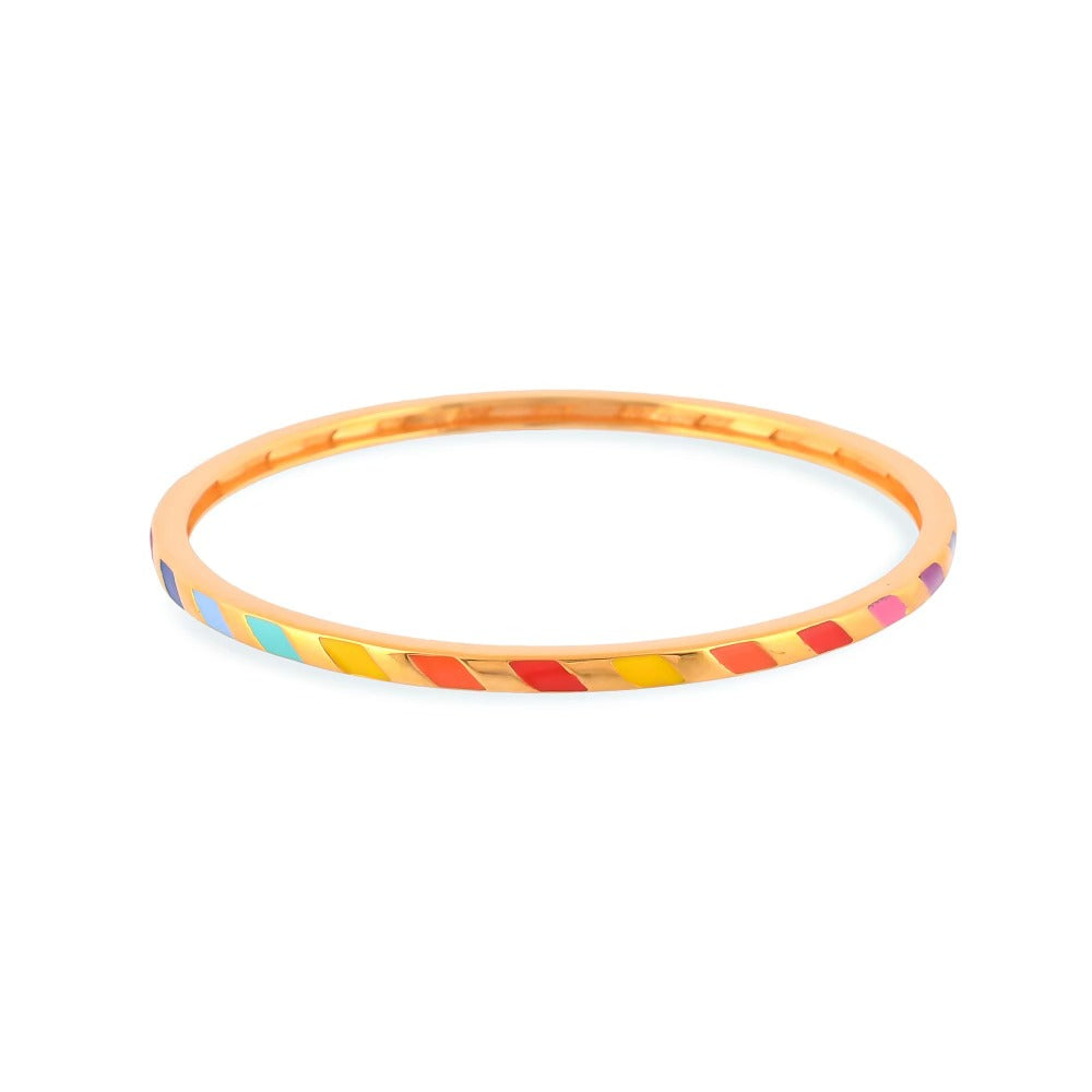 Rainbow Bangle Stack