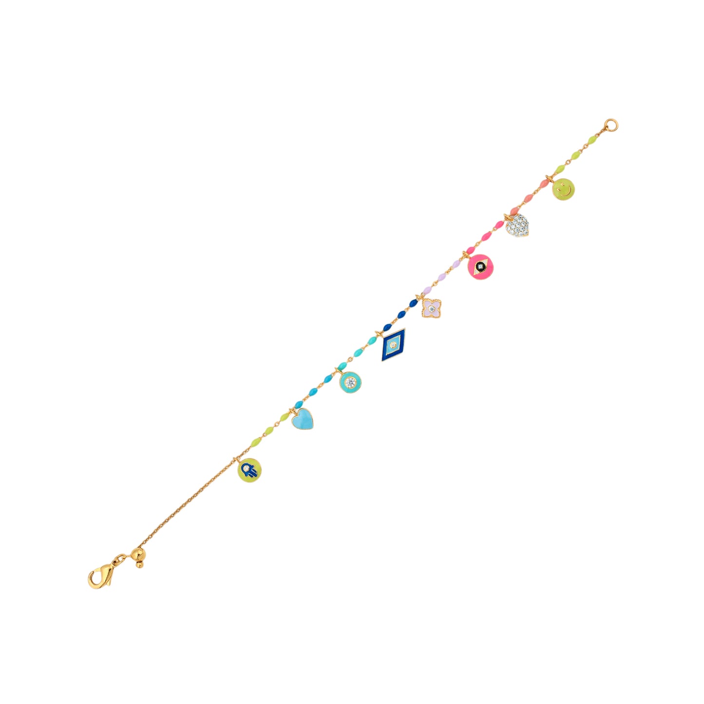 Multi Charm Bracelet