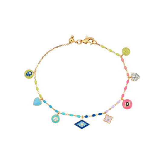 Multi Charm Bracelet