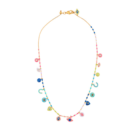 Multi Charm Necklace