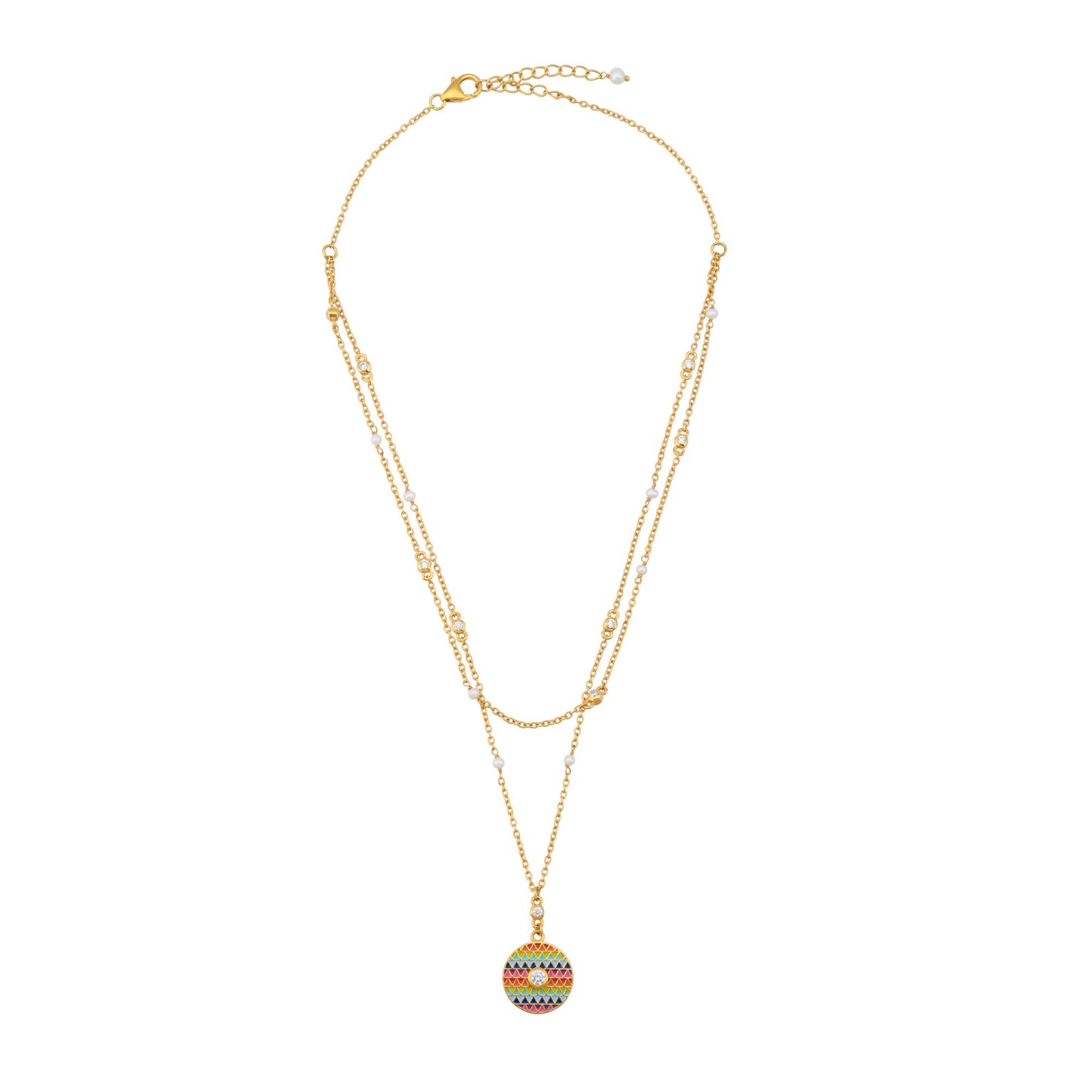 Rainbow Frida Necklace