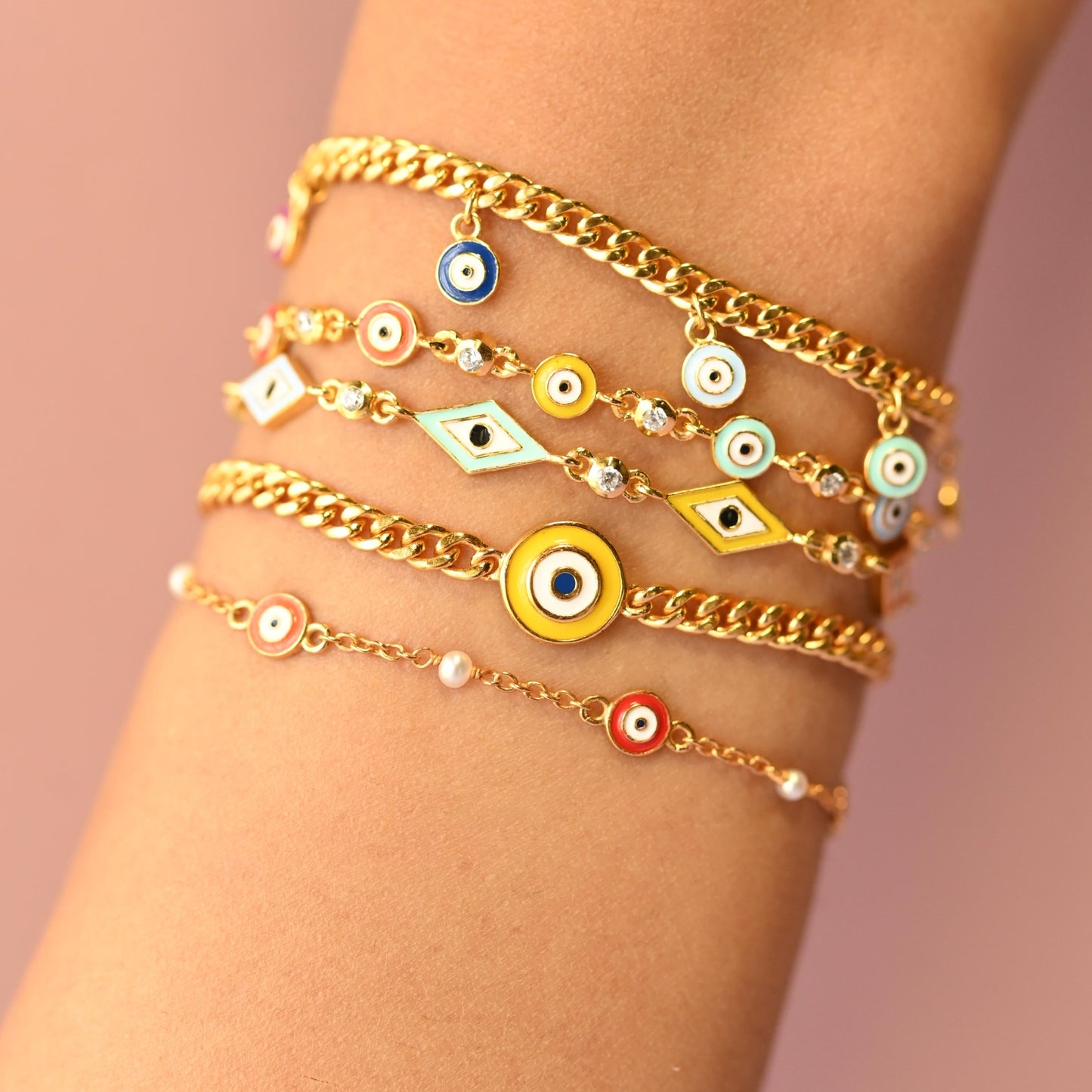 Ayla Evil Eye Bracelet